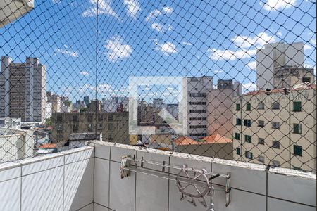 Varanda da Sala/Quarto de kitnet/studio para alugar com 1 quarto, 35m² em Bela Vista, São Paulo