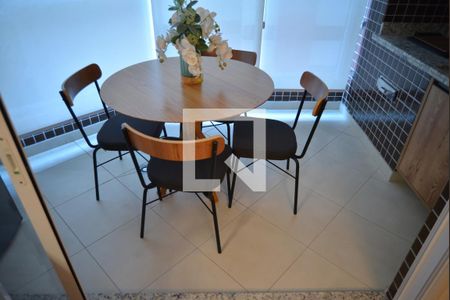 Varanda Goumert de apartamento à venda com 3 quartos, 100m² em Vila Assunção, Santo André