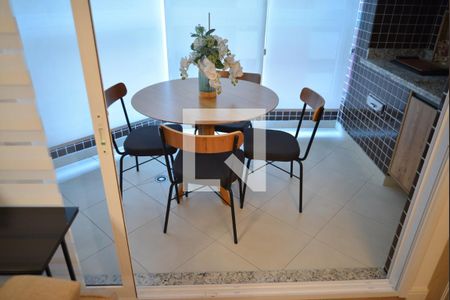 Varanda Goumert de apartamento à venda com 3 quartos, 100m² em Vila Assunção, Santo André