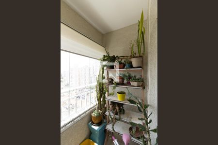 Varanda da Sala de apartamento à venda com 2 quartos, 45m² em Vila das Merces, São Paulo