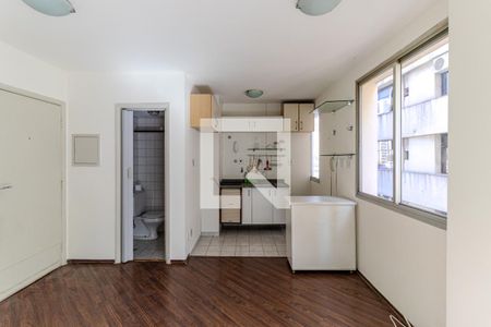 Sala de apartamento para alugar com 1 quarto, 35m² em Santa Cecilia, São Paulo