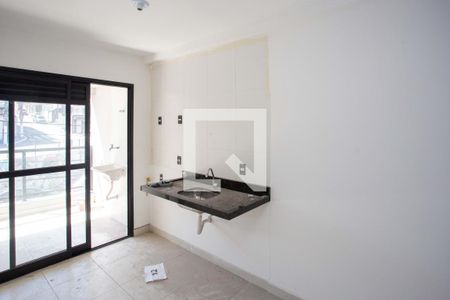 Sala/Cozinha de apartamento à venda com 2 quartos, 40m² em Centro, Diadema
