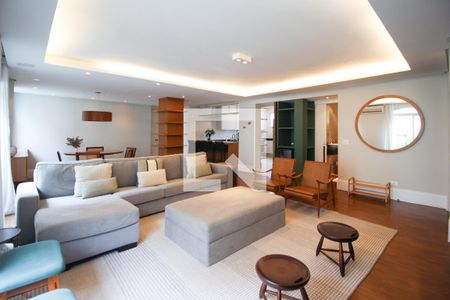 Sala de apartamento para alugar com 2 quartos, 125m² em Itaim Bibi, São Paulo