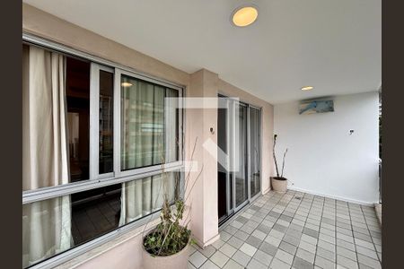 Varanda da sala de apartamento para alugar com 3 quartos, 80m² em Lagoa, Rio de Janeiro