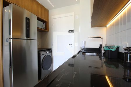 Sala/Cozinha de apartamento para alugar com 1 quarto, 25m² em Vila Olímpia, São Paulo