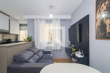 Sala de apartamento à venda com 2 quartos, 44m² em Jardim Maria Rosa, Taboão da Serra