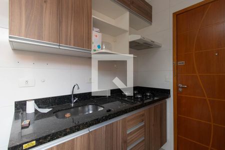 Cozinha de apartamento para alugar com 2 quartos, 33m² em Vila Mazzei, São Paulo