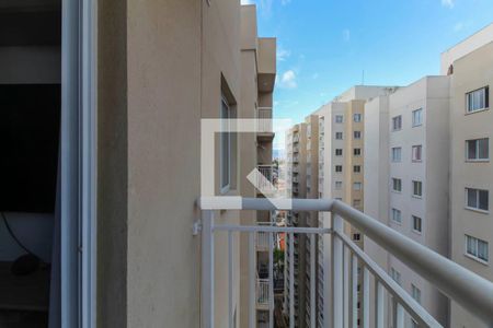 Varanda da Sala de apartamento à venda com 2 quartos, 44m² em Vila Graciosa, São Paulo