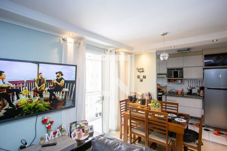 Sala de TV de apartamento para alugar com 2 quartos, 56m² em Piraporinha, Diadema