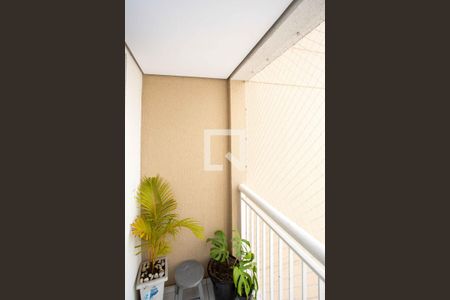 Varanda da Sala de apartamento para alugar com 2 quartos, 56m² em Piraporinha, Diadema