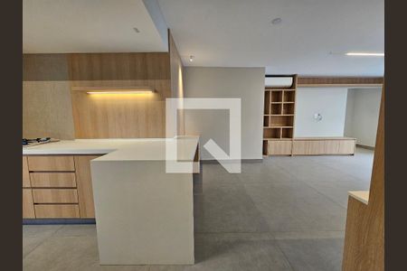 Sala/Cozinha de apartamento para alugar com 3 quartos, 131m² em Campo Belo, São Paulo