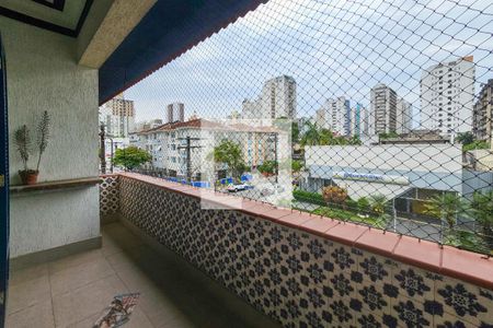 Varanda de apartamento para alugar com 2 quartos, 90m² em Vila Maia, Guarujá