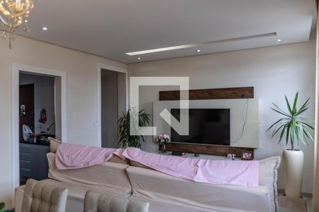 Sala de apartamento à venda com 3 quartos, 95m² em Madre Gertrudes, Belo Horizonte