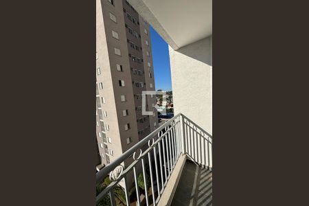 Sala - Sala de Jantar Varanda de apartamento para alugar com 2 quartos, 49m² em Parque Erasmo Assunção, Santo André