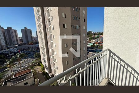 Sala - Sala de Jantar Varanda de apartamento para alugar com 2 quartos, 49m² em Parque Erasmo Assunção, Santo André