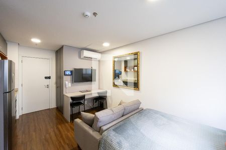 Sala/Quarto de kitnet/studio para alugar com 1 quarto, 28m² em Vila Clementino, São Paulo