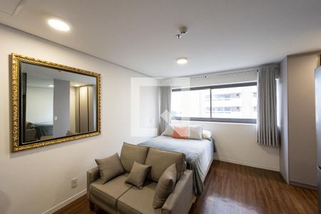 Sala/Quarto de kitnet/studio para alugar com 1 quarto, 28m² em Vila Clementino, São Paulo