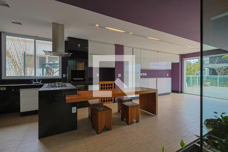 Área gourmet de casa de condomínio para alugar com 5 quartos, 480m² em Alphaville - Lagoa dos Ingleses, Nova Lima