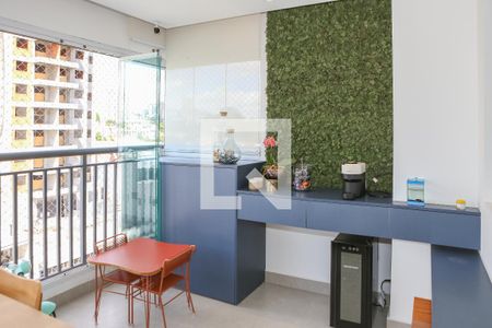 Sala e Varanda Gourmet de apartamento à venda com 3 quartos, 100m² em Vila Leopoldina, São Paulo