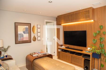 Sala de apartamento à venda com 2 quartos, 90m² em Brooklin, São Paulo