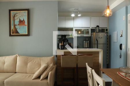 Sala de apartamento para alugar com 2 quartos, 67m² em Várzea da Barra Funda, São Paulo