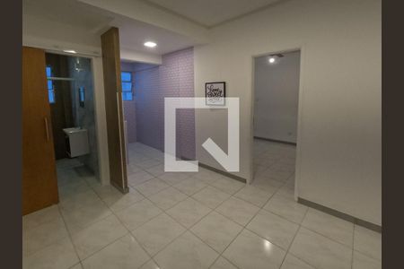 Sala de apartamento para alugar com 1 quarto, 45m² em Ponta da Praia, Santos