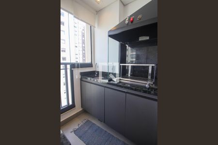 Varanda gourmet de apartamento à venda com 2 quartos, 62m² em Vila Andrade, São Paulo