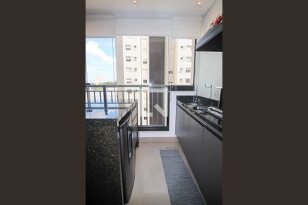 Varanda gourmet de apartamento à venda com 2 quartos, 62m² em Vila Andrade, São Paulo