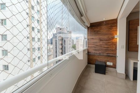 Varanda de apartamento para alugar com 1 quarto, 51m² em Consolação, São Paulo