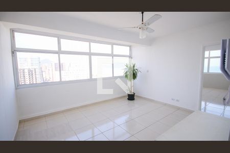 Sala de apartamento para alugar com 1 quarto, 69m² em Guilhermina, Praia Grande