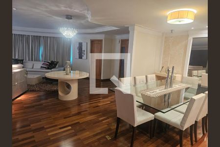 Sala de apartamento para alugar com 3 quartos, 216m² em Vila Bastos, Santo André