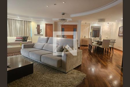 Sala de apartamento para alugar com 3 quartos, 216m² em Vila Bastos, Santo André