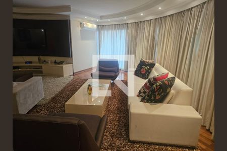Sala de apartamento para alugar com 3 quartos, 216m² em Vila Bastos, Santo André