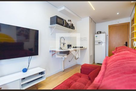 Sala de apartamento à venda com 1 quarto, 24m² em Brás, São Paulo