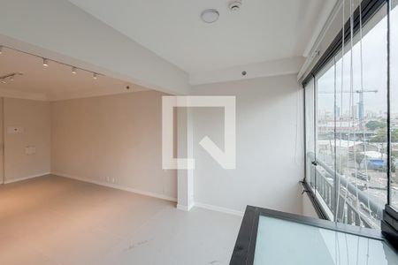 Varanda de kitnet/studio para alugar com 1 quarto, 32m² em Sacoma, São Paulo