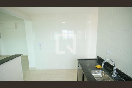Cozinha de apartamento para alugar com 2 quartos, 75m² em Boqueirão, Praia Grande