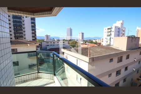 Varanda de apartamento para alugar com 1 quarto, 62m² em Guilhermina, Praia Grande