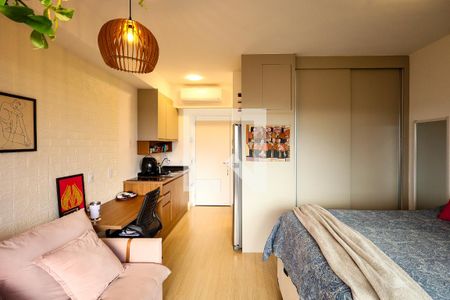 Studio  de kitnet/studio para alugar com 1 quarto, 27m² em Santo Amaro, São Paulo