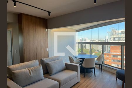 Sala/Cozinha de apartamento para alugar com 2 quartos, 85m² em Pinheiros, São Paulo