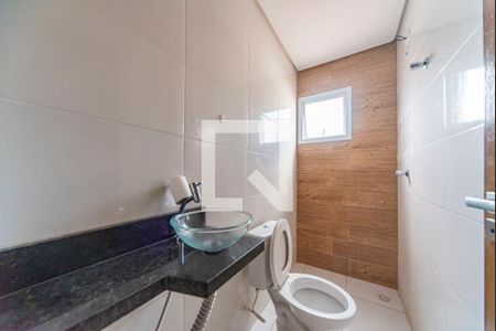 Banheiro de apartamento para alugar com 2 quartos, 50m² em Vila Bela Vista, Santo André