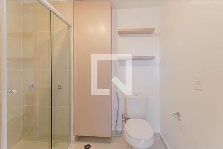 Banheiro de apartamento para alugar com 1 quarto, 28m² em Vila São José, São Paulo