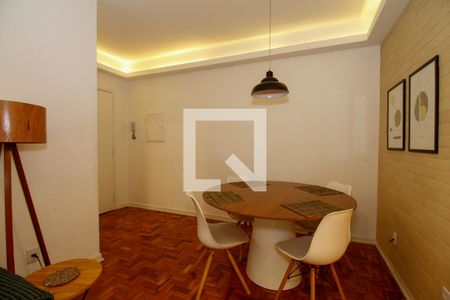 Sala de Estar e Jantar de apartamento para alugar com 2 quartos, 79m² em Consolação, São Paulo