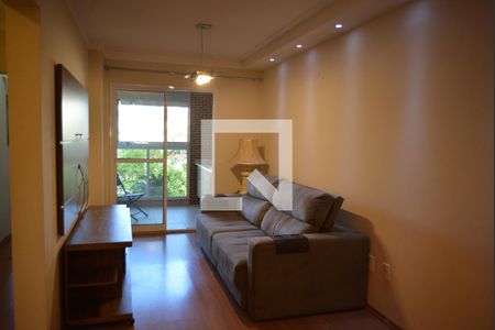 Sala de apartamento à venda com 3 quartos, 84m² em Vila Valparaíso, Santo André
