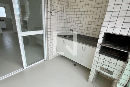 Varanda da Sala de apartamento para alugar com 3 quartos, 100m² em Aparecida, Santos