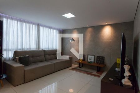Sala de TV de apartamento para alugar com 5 quartos, 201m² em Vila da Serra, Nova Lima