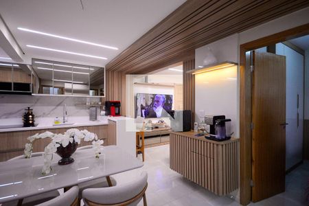 Sala/Cozinha  de apartamento à venda com 2 quartos, 52m² em Vila Moinho Velho, São Paulo