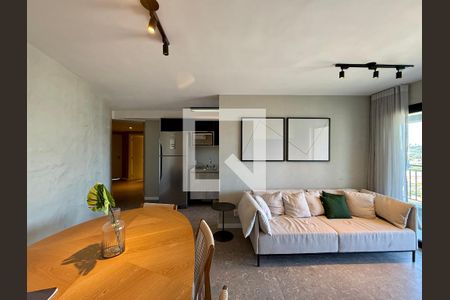 Sala  de apartamento para alugar com 3 quartos, 94m² em Vila Cordeiro, São Paulo