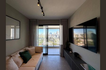 Sala  de apartamento para alugar com 3 quartos, 94m² em Vila Cordeiro, São Paulo