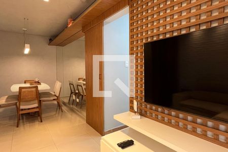 Sala de apartamento para alugar com 2 quartos, 119m² em Ponta da Praia, Santos