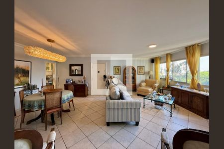 Sala  de apartamento à venda com 4 quartos, 154m² em Santo Amaro, São Paulo